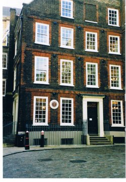 Dr.Samuel Johnson's House, Gough St, London