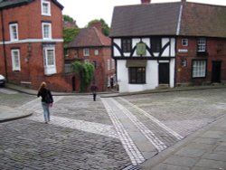 Steep Street, Lincoln Wallpaper
