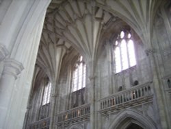 Winchester Cathedral Interior, Winchester, Hampshire Wallpaper