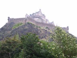 Edinburgh Castle, Edinburgh, Midlothian Wallpaper