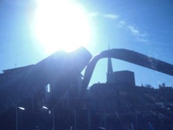 Above the transport museum Wallpaper