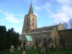 St Marys Church, Humberstone village, Leicester, Leicestershire.