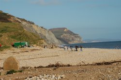 Charmouth in Dorset