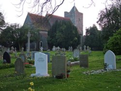 Church of St peter & St Paul, Luddesdown, Gravesend, Kent Wallpaper