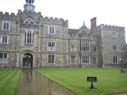 Knole House on a rainy day in June 2005