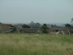 Town of Rye Viewed from the West Wallpaper