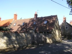 Chapel Lane, Harmston, Lincolnshire Wallpaper