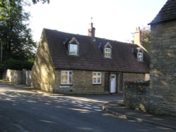 Chapel Lane, Harmston, Lincolnshire Wallpaper