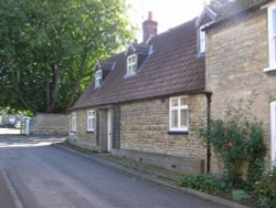 Chapel Lane, Harmston, Lincolnshire Wallpaper