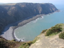 Hartland Point, Devon (March 2007) Wallpaper
