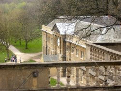 View of the stables, Wollaton Park, Wollaton,Nottinghamshire. Wallpaper