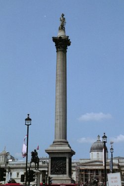 Nelson's Monument - Trafalgar Square - London