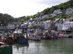 Polperro harbour, Polperro, Cornwall Wallpaper