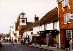 Steyning High Street, Steyning, Sussex Wallpaper