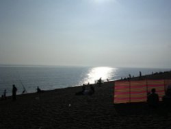 Chesil Beach, Abbotsbury Beach, Dorset Wallpaper