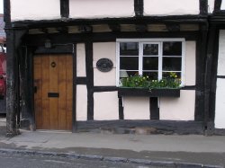 Black and White House, Weobley, Herefordshire Wallpaper