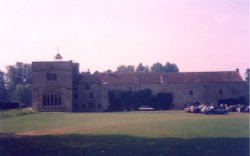 Forde Abbey, nr Chard, Somerset. A former Cistercian foundation. Photo taken September 1991. Wallpaper