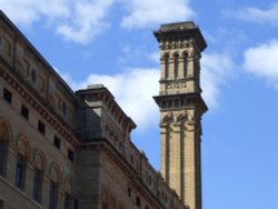 Listers Mill, Bradford, West Yorkshire. Wallpaper