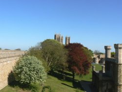A picture of Lincoln Cathedral Wallpaper