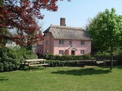 Another cottage in the village of Winsford on Exmoor National Park, Somerset.