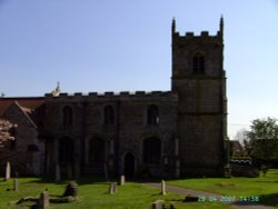 St Edmund Church in Walesby in Nottinghamshire Wallpaper