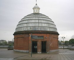 Greenwich Foot Tunnel Wallpaper