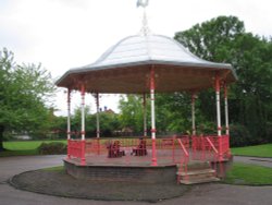 The Bandstand, Victoria Park, Denton, Greater Manchester Wallpaper