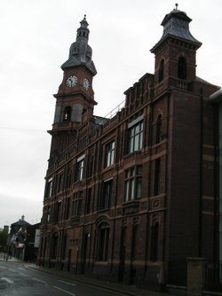 Beecham's Clock Tower, former Beecham's Pill Factory, Westfield St., St.Helens.