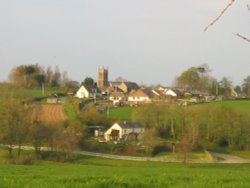 Peters Marland, Torrington, Devon. April 2007. Wallpaper