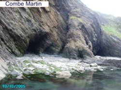 Combe Martin in Devon an amazing coastline Wallpaper