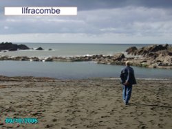 Ilfracombe in Devon. Wallpaper