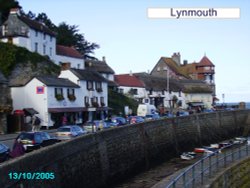 Lynmouth in Devon Wallpaper