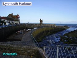 Lynmouth in Devon Wallpaper