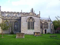 Glastonbury Abbey, Somerset Wallpaper