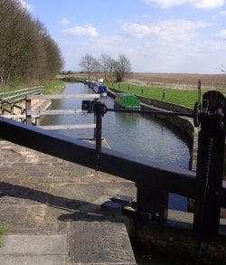 Chesterfield Canal in Nottinghamshire runs past the Babworth Woods, these are views as we walked.