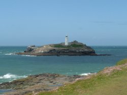 Godrevy Lighthouse, Cornwall Wallpaper