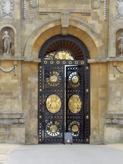 Blenheim Palace in Woodstock, Oxfordshire.