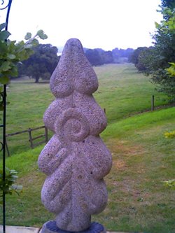 Garden sculpture at Dillington House, Ilminster, Somerset
