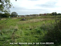 west end allotments, Hemsworth