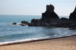 Blackpool Sands near to Stoke Fleming, Devon