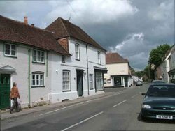 High Street in Hambledon, Hampshire