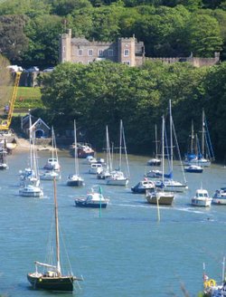 Watermouth Castle and Harbour. Devon