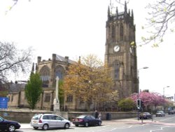 St Peter.  Kirkgate. Leeds Wallpaper