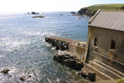 slipway at Lizard point, Cornwall Wallpaper