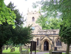 Eyam Church, Derbyshire