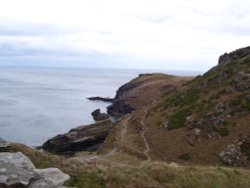 Tintagel, Cornwall Wallpaper