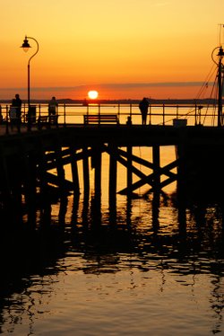 Pier Sunset, Harwich, Essex