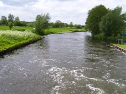 High water at Brandon staunch Wallpaper