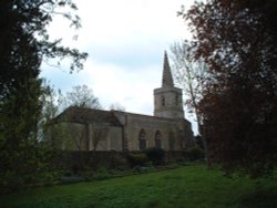 St Mary's Church, Southwick, Northamptonshire Wallpaper