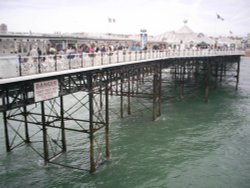 The Pier. Wallpaper